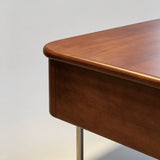 Vintage Lift-Top Solid Wood Coffee Table with Storage & Wheels - StoolTopia