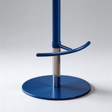 Vintage Plaid Adjustable Swivel Bar Stool with Armrests | STOOLTOPIA - StoolTopia
