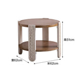 Vintage Round Side Table – 62cm - StoolTopia