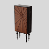 Vintage Sunburst - Inlay Wood Cabinets Collection - StoolTopia