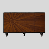 Vintage Sunburst - Inlay Wood Cabinets Collection - StoolTopia