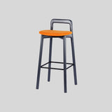 Wooden Luxury Bar Chairs Modern Table Office High Counter Bar Chairs Outdoor Kitchen Dining Room - StoolTopia
