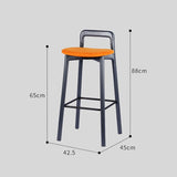 Wooden Luxury Bar Chairs Modern Table Office High Counter Bar Chairs Outdoor Kitchen Dining Room - StoolTopia