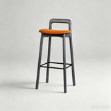 Wooden Luxury Bar Chairs Modern Table Office High Counter Bar Chairs Outdoor Kitchen Dining Room - StoolTopia